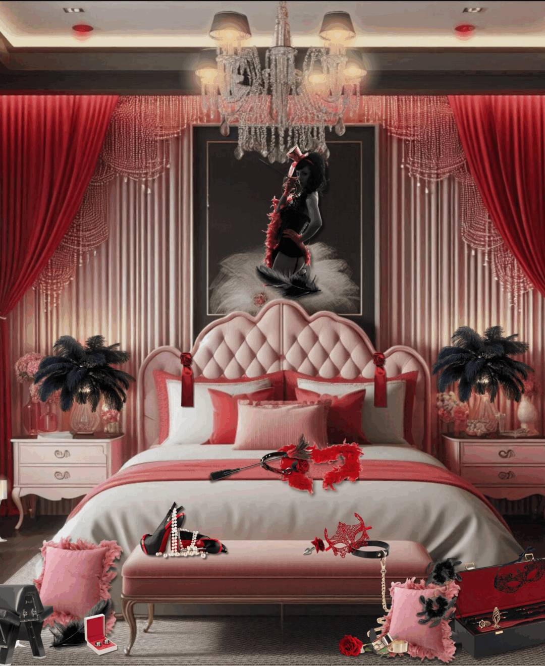 Quand le cabaret inspire le design, l’érotisme et le glamour prennent vie… Quand le cabaret inspire le design, l’érotisme et le glamour prennent vie…